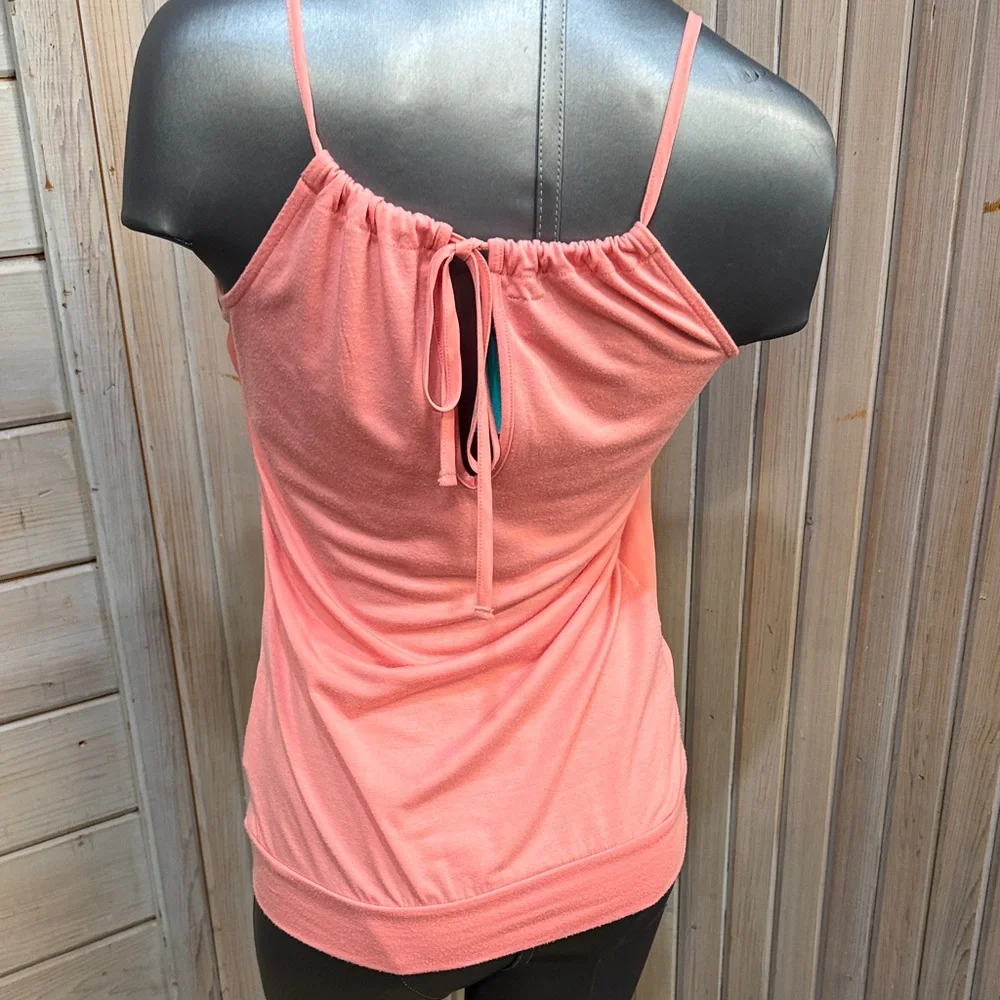 Maurices Peach Pleated Camisole